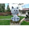 Juliette CAT Piggy bank, įlaužiamas, didelis ir erdvus, NE ATIDARYMAS, XXL taupyklė