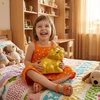 Juliette Personalizowana skarbonka Z IMIENIEM grafiką TWÓJ TEKST duża XXL keramikinė