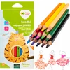 Jumbo 12 spalvų kreidelės su drožtuku Happy Color