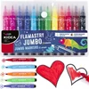 Jumbo markeriai 12 spalvų KIDEA - DERFORM