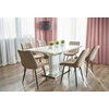 Jumi MINŠTOS VALGOMO KĖDĖS 2x VELIŪRO MODERNINĖ BEIGE KĖDĖ