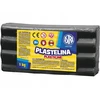 Juoda plastelina vaikams, 1kg, Astra, mokyklinė, minkšta