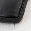 Juoda vyriška odinė rankinė per petį iš „washed leather“ odos, „Paolo Peruzzi“ SL-03-CSBL