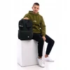 Juodas jaunimo kuprinė Gopack su priedais, 19l