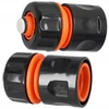 Juodas LINE 3/4" POWER JET greito prijungimo jungtis su ECO-PWB2165 ribotuvu