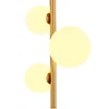 Pakabinamas šviestuvas Jupiter Lampa sufitowa wisząca auksinė, kule do salonu sypialni przedpokoju - TAIDA 4