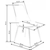 K460 Kėdė Juoda / Auksinė Plieninė K-460 HALMAR