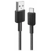 Anker | 322 nailono kabelis, Juodas | A81H6G11 | USB-A į USB-C