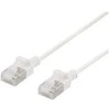 Kabelis DELTACO Cat6a, 3.8mm, 3m, 500MHz, baltas / UFTP-1058