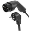 Kabelis DELTACO e-Charge, Mode2, Schuko - 2 tipas, 10A, 1,5+4M / EV-1232