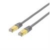 Kabelis DELTACO S / FTP, Cat7 1,5m, pilka / STP-711