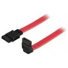 Kabelis DELTACO, SATA/SAS, kampinis, 0,5 m / SATA-05A