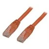 Kabelis DELTACO UTP 5.0m, CAT6 oranžinis