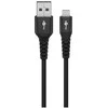 Goobay | Lightning USB-A Supersoft Textile Cable with Metal Plugs | 74504