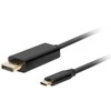 Lanberg USB-C į DisplayPort kabelis, 3 m 4K/60Hz, Juodas | Lanberg | USB-C į DisplayPort kabelis | CA-CMDP-10CU-0030-BK | 3 m