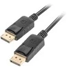 LANBERG DisplayPort M/M laidas 0,5m 4K juodas