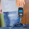 KABLIS ŽVEJYBĖS BAGAŽO KELIONĖS SKAITMENINĖ ELEKTRONINĖ RANKA 50kg V2