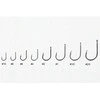 Kabliukai Baitholder 101BN Zeox 8vnt./Nr.1