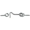 Kabliukas Domax 8873 K-100 201, sidabro, 100 mm x 17 mm