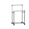 Bikuvalt Kabykla stovas drabužiams 80x43x90-160 cm su ratukais Kipit 78284