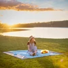 Kadax BEACH MAT PICNIC POCKET PAPLŪDŽIO ANTKLĖ 200x210 ATSPIRUS VANDENIUI + silkė