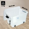 Kadax Daiktadėžė su ratukais, 40 l