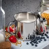 Kadax PIENO KURPINIMO PUODAS 1,2 L SU DANGČIU INDUKCINIU DUJINIU PLIENU