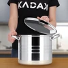 Kadax Puodas su dangteliu Indukcinis plienas 24 cm 9 L