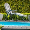 Kadax Šezlongas Garden Paplūdimio kėdė Reguliuojama 150kg