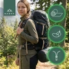 KADVA Light 600 L miegmaišis kairysis tamsiai mėlynas Tourist 220x80 TERMĖ IZOLIACIJA