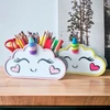 Kajawis Rašomojo stalo organizatorius Cloud Unicorn Crayon laikiklis ECO 3D pieštukų dėklas