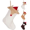 None Kalėdinė kojinė XMAS, rauudonos/ baltos sp., 40 cm