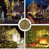 Kalėdinės eglutės lemputės 300 LED šiltai balta nuolat mirksi balta + mirksi