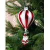 Nežinomas Eglutės žaisliukas Balloon, 10.5 cm, stiklas