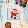 Kalėdinis lyginimo karoliukų rinkinys La Manuli Happy Christmas, 4500 vnt., su priedais