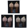 Kalėdinių eglės žaisliukų rinkinys DECORIS Forest Pinecone, 3 rūšys, 6 x 12,5 cm, 2 vnt