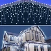kalėdinių lempučių girlianda ŠALTAI BALTOS 300 LED