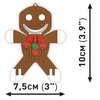 Kalėdų eglutės dekoracija - COBI - 20013 - Cukrinis žmogus - 73 blokai - Mišrus