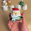 Kalėdų paveikslo gipsinė figūrėlė Kalėdų senelis 6,5 cm rinkinys su dažais ir teptuku artmaker