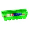Kambar.šiltnamis su 10 kokoso pluošto tablečių 26x11x7cm plastikinis/žalias