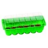 Kambar.šiltnamis su 10 kokoso pluošto tablečių 26x11x7cm plastikinis/žalias