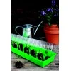Kambar.šiltnamis su 20 kokoso pluošto tablečių 54x15x12cm plastikinis/žalias