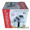 Kamberg Couscous puodas Couscoussier 8L nerūdijančio plieno 0008071