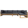 Fotelis Home4you Kampinė sofa SERENITY 2+2+1