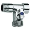 Kampinis ventilis INVENA ZW-11-W15-L, 1/2"x1/2", metalinė rankena