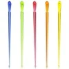 Papstar Kanapių pagaliukai Drop 8cm 500vnt Įvairių spalvų