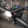 Kanza DVIRAČIO LEMPAS PRIEKINIS GALINIS LED žibintuvėlis, ATSPIRUS VANDENiui USB ĮKRAUKMAS GALINGAS