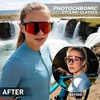 KAPVOE K9023 UV400 fotochrominiai dviračių akiniai
