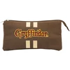 Karactermania Harry Potter Gryffindor 3 skyrių rašiklinė, rudos spalvos