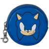 Karactermania PORTMONETKA SONIC FACE OKRĄGŁA, WYMIARY: 8.7CM X 8.7CM X 2.3CM